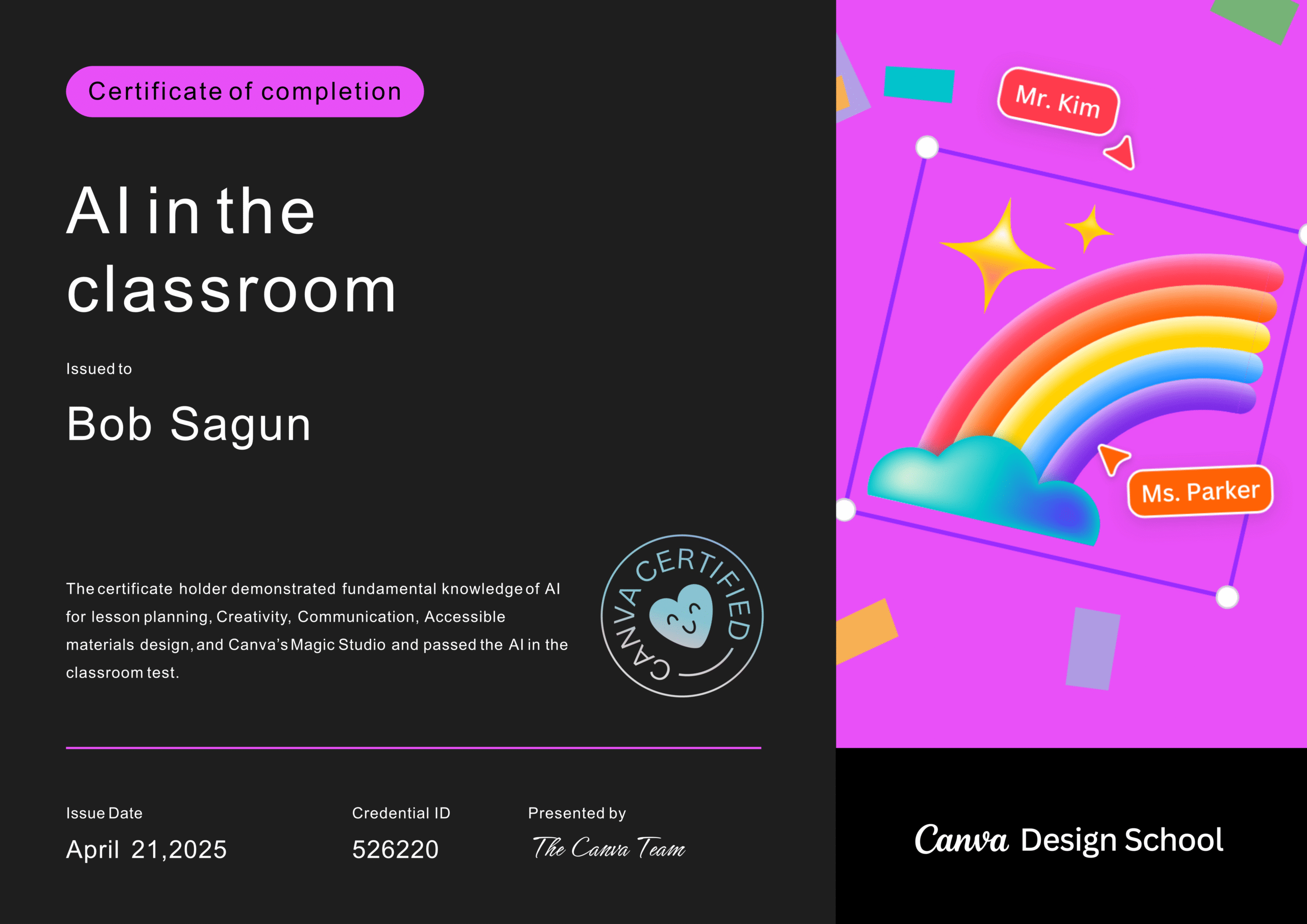 AI in the classroom